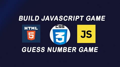 Build Game And Learn Html CSS And JavaScript Number Guess Game YouTube