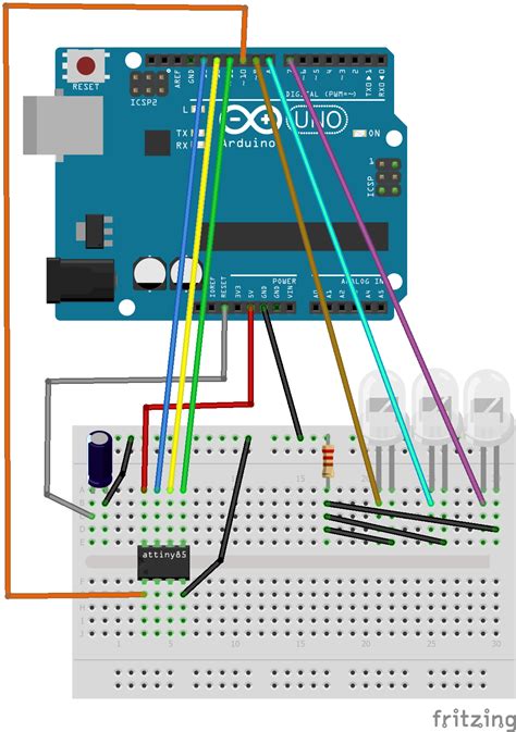 Programming The Attiny85 Using An Arduino Uno Arduino Project Hub