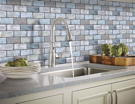 Yoillione 10 Sheets Self Adhesive Wall Tiles For Kitchen Backsplash
