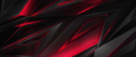 2560x1080 Polygonal Abstract Red Dark Background 2560x1080 Resolution