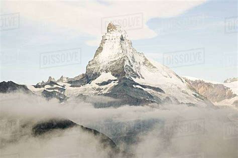 Matterhorn And Cloudy Sky Stock Photo Dissolve