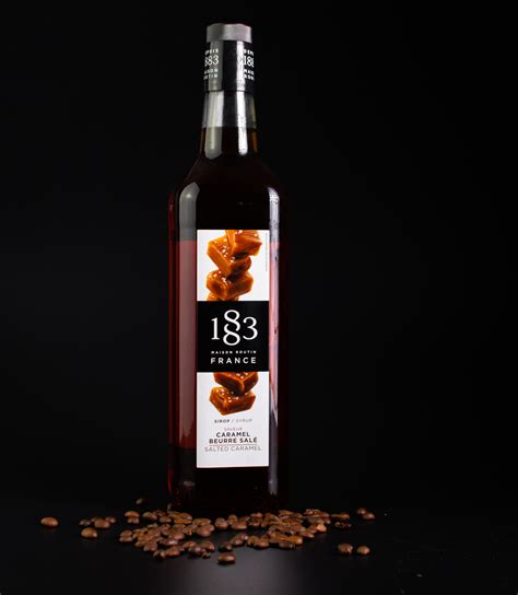 1883 Routin Salted Caramel Coffee Syrup Delivered Direct To Your Door