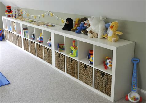 Ikea Expedit Playroom Storage Reveal Random Kid Ideas Playroom