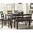 Coviar Dining Room Table And Chairs With Bench Set Of 6  ROC City