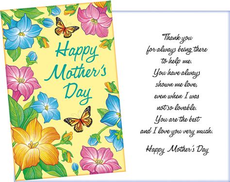 Short Funny Happy Mothers Day Poems For Cards Trendslr