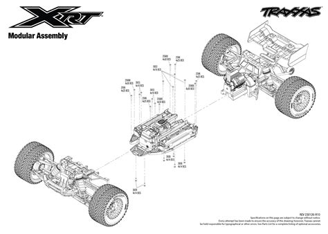 Xrt 78086 4 Modular Assembly Exploded View Traxxas