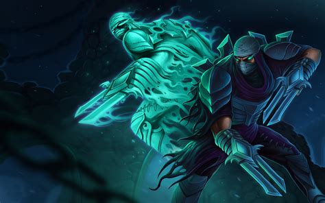 Zed The Master Of Shadows Assassin Fighter League Of Legends Skins Art