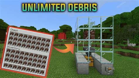 Unlimited Ancient Debris Farm Minecraft Farm Tutorial Youtube