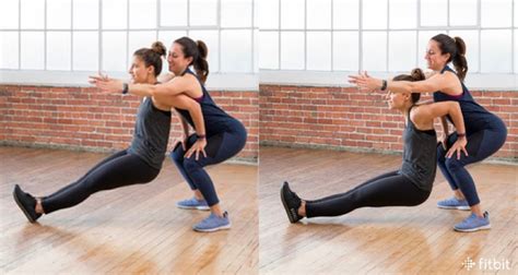 Health And Wellness 5 Partner Workout Moves That Put The Fun In