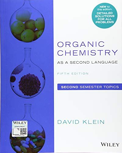 Organic Chemistry David Klein 3rd Edition - chemistry Textbooks - SlugBooks