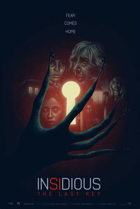 INSIDIOUS THE LAST KEY Poster Horror Movie Posters Korku Filmleri