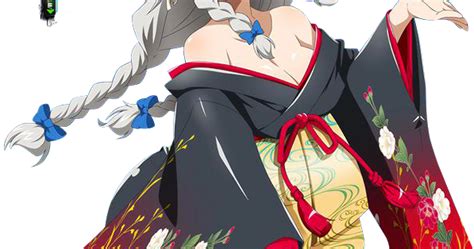 Highschool Dxdgrayfia Lucifuge Sexy Kimono New Year Render Ors Anime Renders