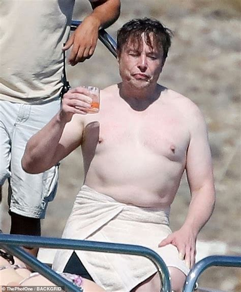 Elon Musk Pokes Fun At Photos Showing Him Shirtless On A Yacht In