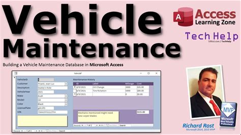 Building a Vehicle Maintenance Database in Microsoft Access. Log