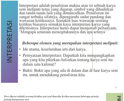 Interpretasi Adalah Paragraf Di Atas Merupakan Teks Eksplanasi Bagian