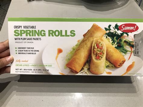 Maybe you would like to learn more about one of these? Probably the best store bought spring rolls I've tried ...