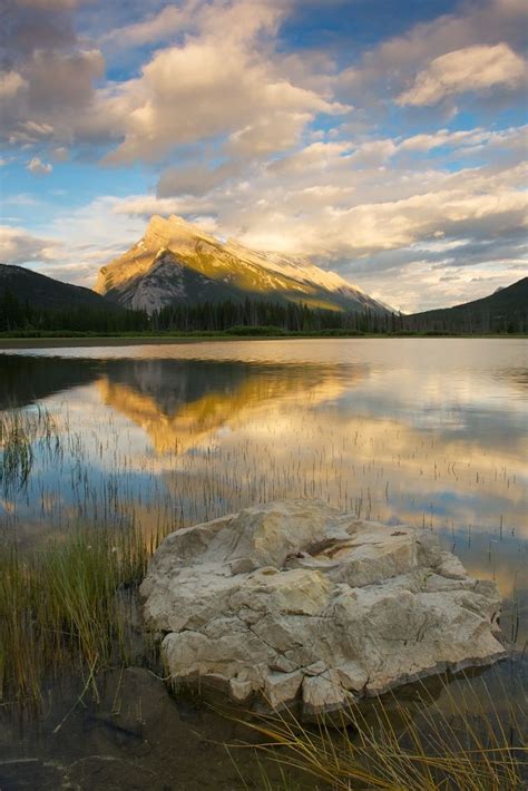 Vermillion Lakes Sunset 1 Banff National Park Vermillion Lakes Lake