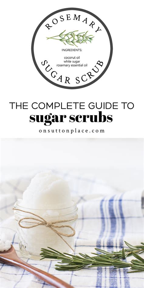 The Complete Guide To Sugar Scrubs On Sutton Place