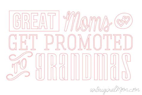 What to get my grandma for mother's day. "Great Moms Get Promoted to Grandmas" - Mother's Day Gift ...