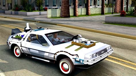 Back To The Future Part 3 DeLorean DMC 12 GTA San Andreas YouTube