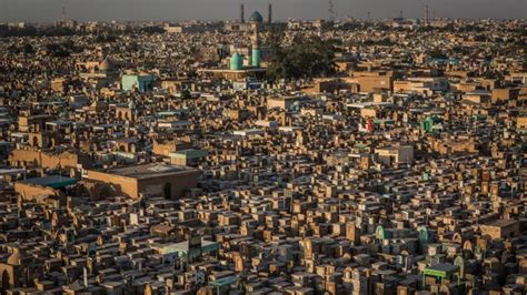 Gravediggers Claim Ghosts Haunt Worlds Largest Cemetery In Iraq