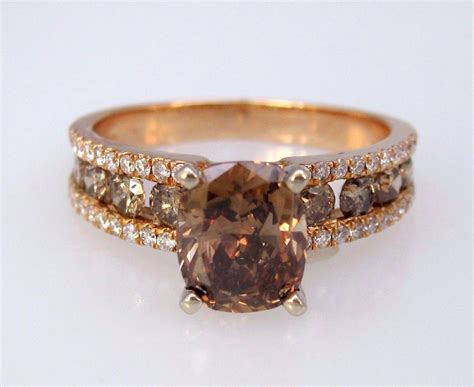 The Excellent Beauty Of Chocolate Diamond Engagement Rings Chocolate Diamond Wedding Rings
