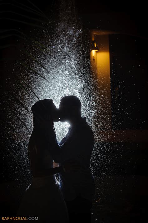 Couple Kiss Silhouette Toronto Wedding Photographer Toronto Wedding