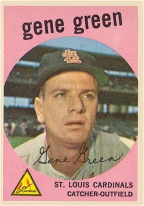 Gives you official immigration status in the united also known as the green card lottery, the dv program makes a limited number of immigrant visas. 1959 Topps Gene Green #37 Baseball Card Value Price Guide