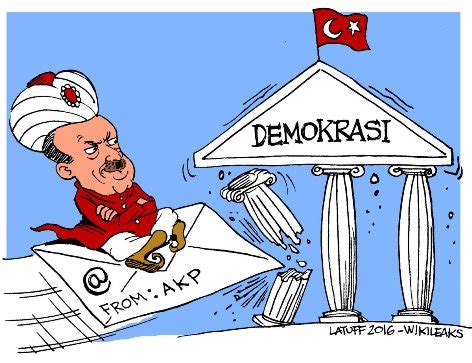 Das französische satireblatt druckt auf der titelseite eine karikatur von recep. "Denník N" | Putschisten spielten Erdogan in die Hände ...