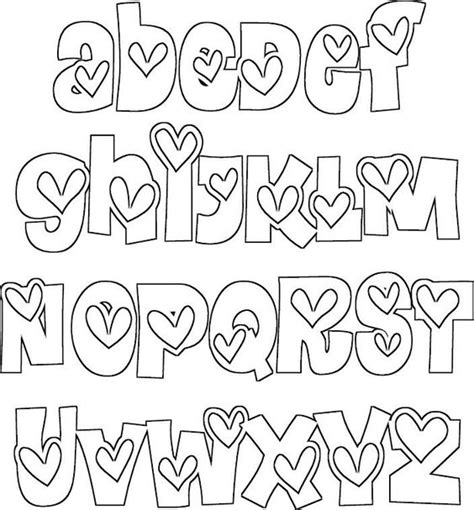 Moldes De Letras Do Alfabeto Lindos Para Imprimir Alfabetos Lindos