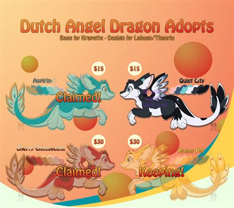 Dutch Angel Dragon Adopts 04 By Endriand On Deviantart