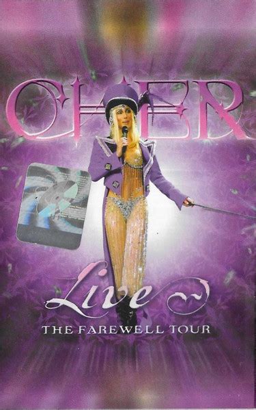 Cher Cher Live The Farewell Tour Cassette Discogs
