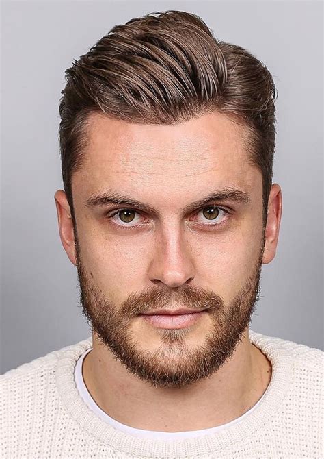 So, there are several standard face types: Top 20 Elegant Haircuts for Guys With Square Faces | Square face hairstyles, Side part mens ...