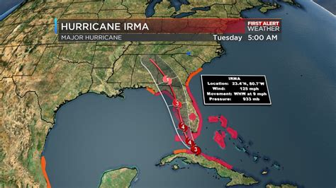 Hurricane Irma Approaching Coast Of Florida Wbtv Charlotte