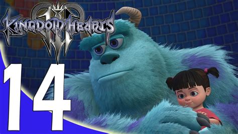 Kingdom Hearts 3 Walkthrough Part 14 Monstropolis Mike Wazowski Youtube