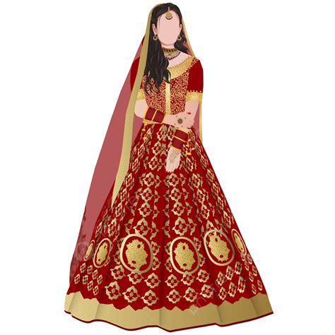 Indian Bride Wearing Lehenga And Jewellery Free Indian Bride Indian