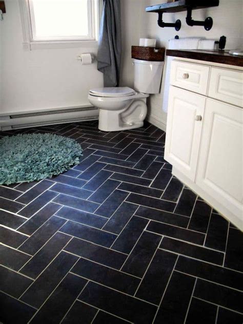 Works best as a tile paint for floors. DIY Bathroom Tile Ideas | DIY Projects | Bathroom Projects