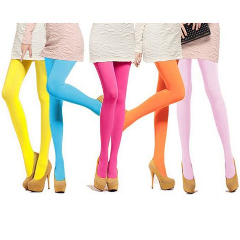 18colors Women Candy Color Warm Sexy Tights 120d Velvet Seamless