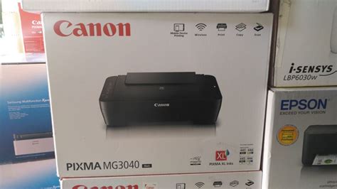 Go into a cordless paradise with the canon pixma mg3040, a flexible done in one for printing, scanning and copying papers swiftly as well as just. mprimante Canon PIXMA MG3040 état neuf en gros et en ...
