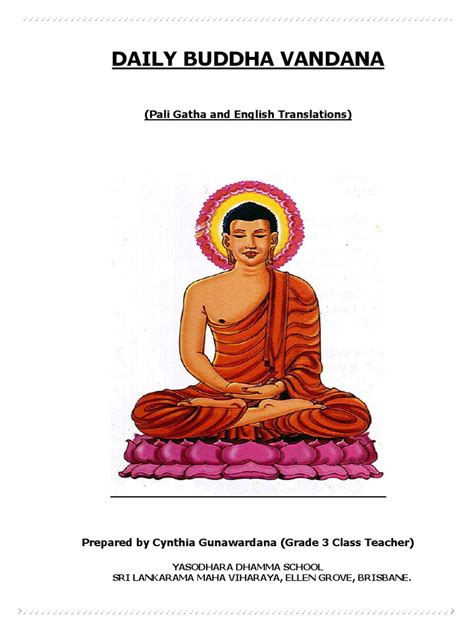 Vandana Gatha Booklet Final Pdf Gautama Buddha Nāstika