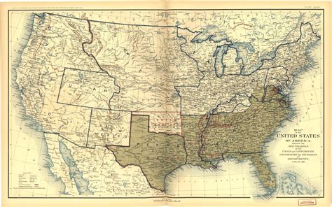 Places In American Civil War History Maps Depicting