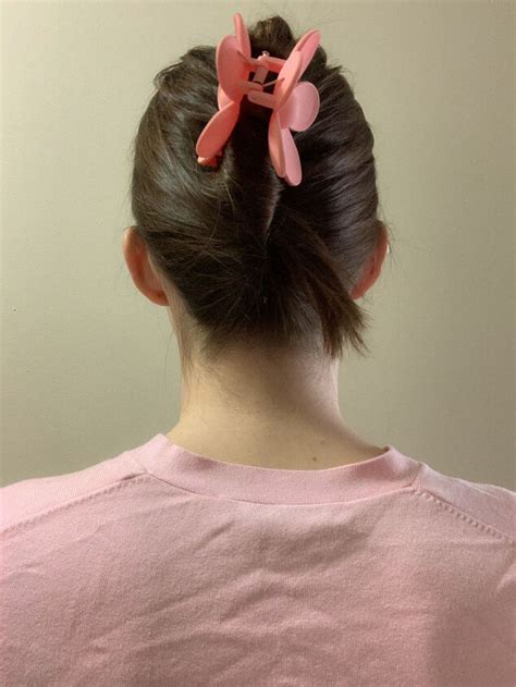 Claw Clip Hair Hack Upstyle