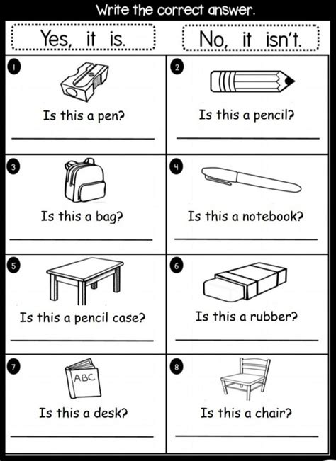 Primary 1 English Worksheets Printables