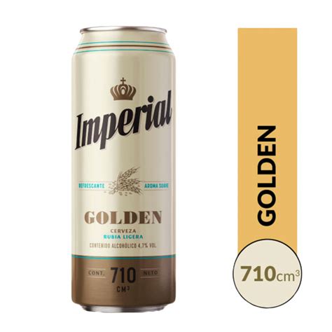 Cerveza Imperial Golden 710 Cc