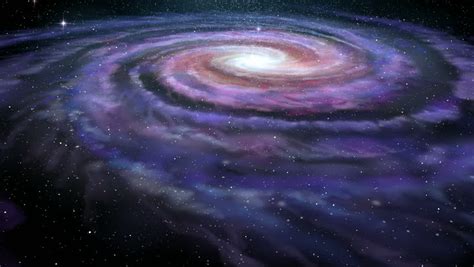 Spiral Galaxy Milky Way Stock Footage Video 3572225 Shutterstock