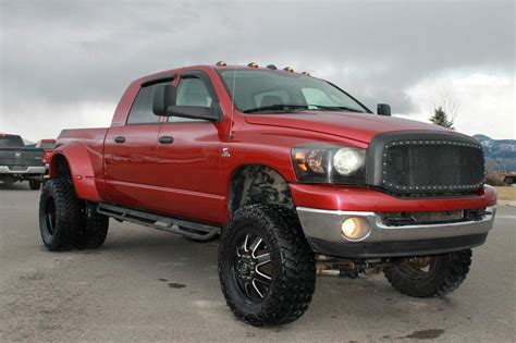 2007 Dodge Ram 3500 Mega Cab 59 Cummins Dually 8″ Lift Nav For Sale