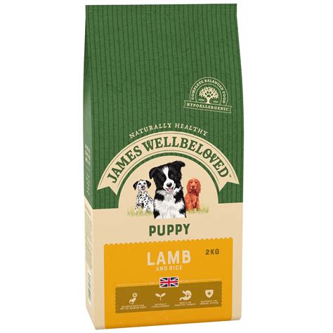 James Wellbeloved Puppy Dog Lamb And Rice Kibble 2kg Superpet Warehouse