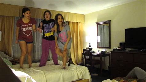 one hotel room four girls youtube