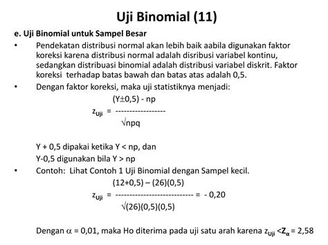 P = ½, q = ½, dan n=2. 14+ Contoh Soal Distribusi Binomial Dengan Pendekatan ...