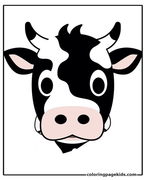 12 Perfect Printable Cow Masks For You
